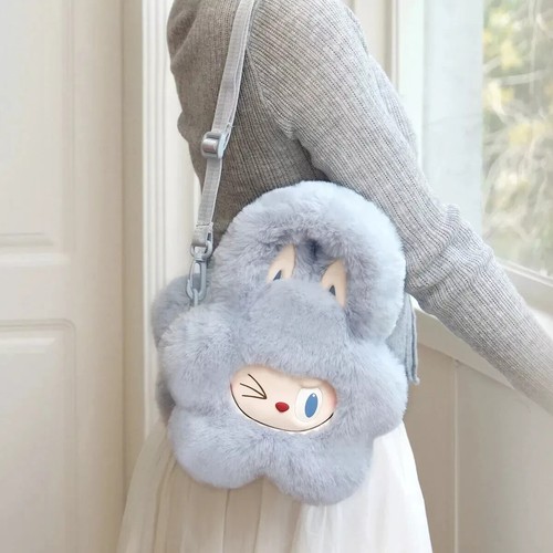POPMART LABUBU LOS MONSTRUOS Serie Clásica Flor de Peluche - ✅ VERSIÓN AZUL ✅ - Imagen 3 de 3
