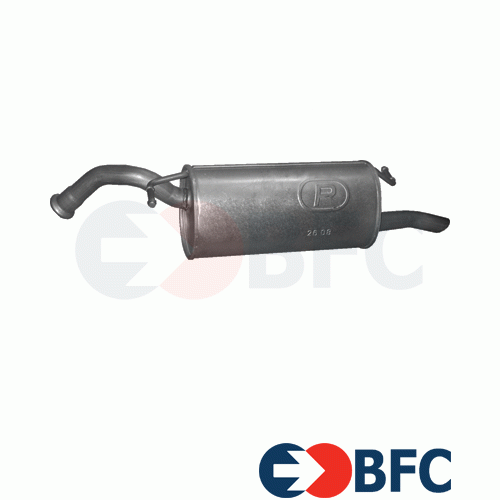 TOYOTA YARIS VERSO 1.3 86HP 19992002 Exhaust Rear Silencer eBay