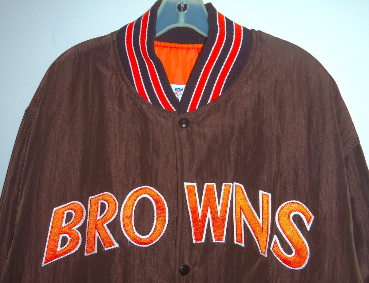 VINTAGE 90's CLEVELAND BROWNS NFL STARTER PROLINE SILKY