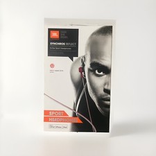 Brand New JBL Synchros Reflect In Ear Sport Headphones Red Color