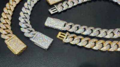 22MM 5AAA+ CZ Ice Out Hop Hip Thick Heavy Miami Cuban Link Chain