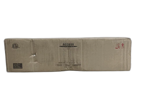 Access Lighting Pipeline 1-Light Matte White Tubed LED Pendant Light - Picture 5 of 5