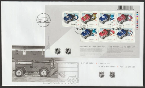 Canada #2778, NHL Zambonis, S/S, Official First Day Cover, FDC 2014