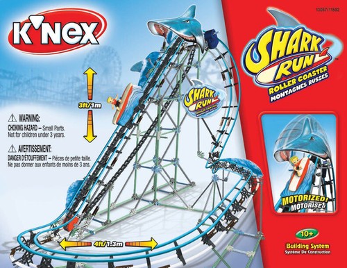 K'nex Shark Run RollerCoaster - Photo 2/3