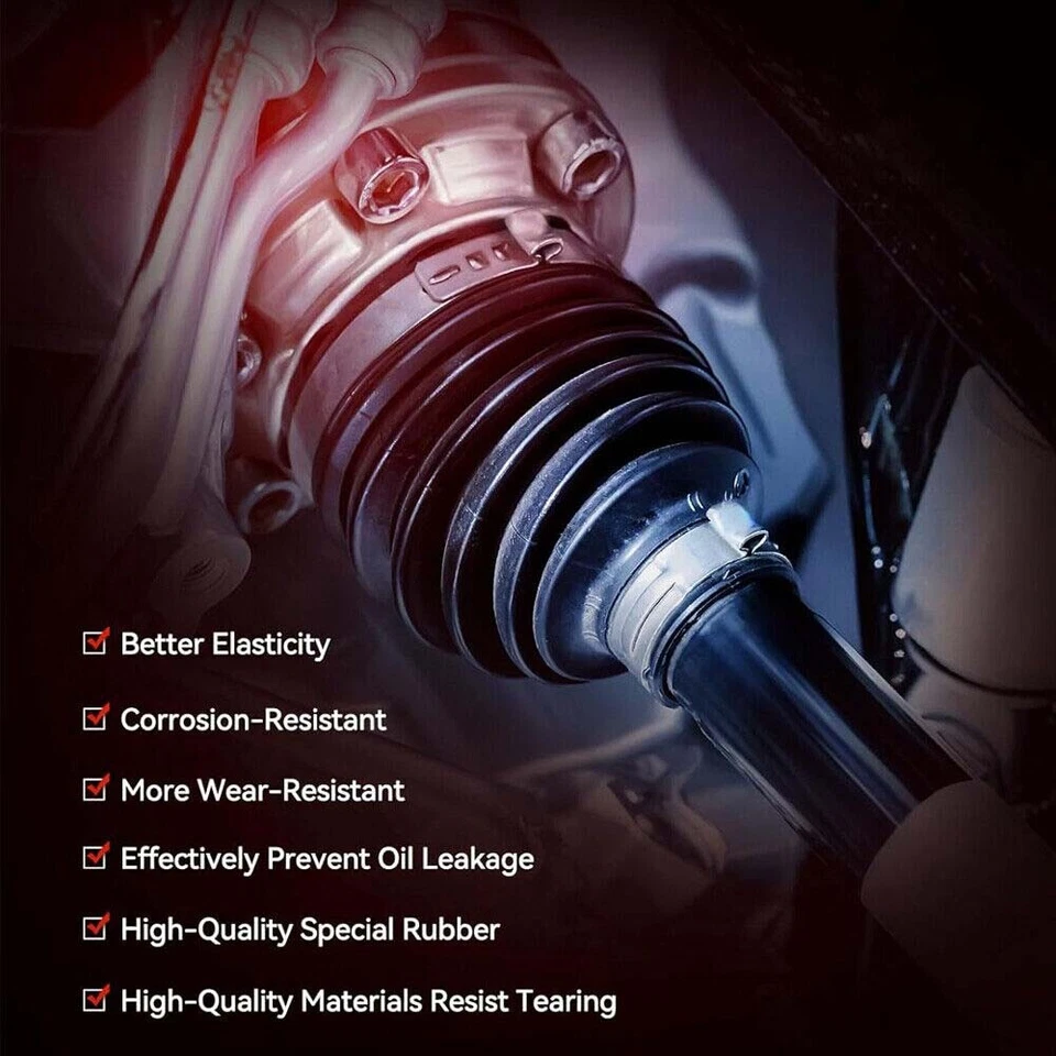 2Pc Front CV Axle Assy for Acura TSX 2008-2014 Honda Accord 2014 Civic 1.8L 2.4L - Imagem 4 de 4