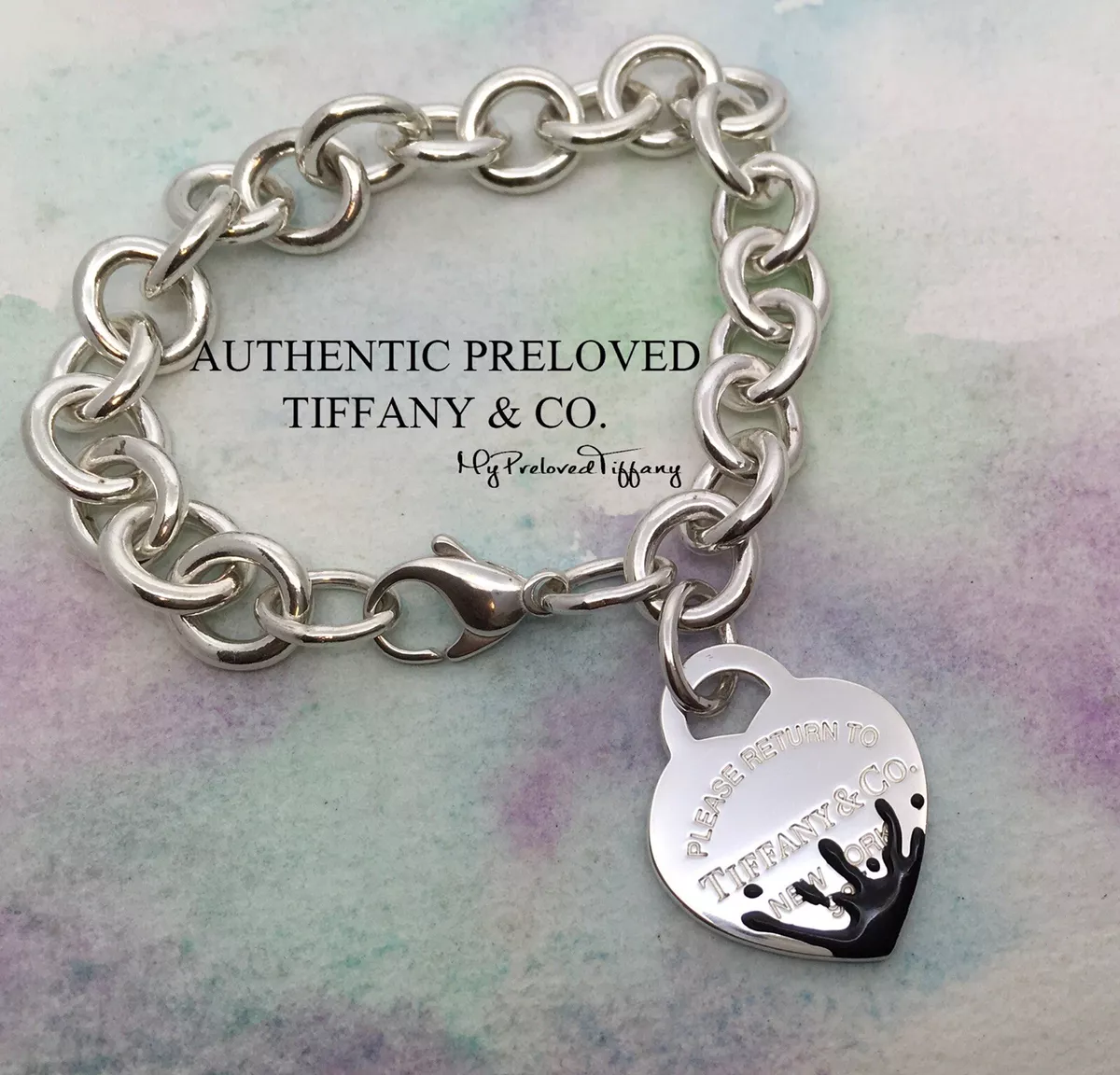 Tiffany sale enamel bracelet