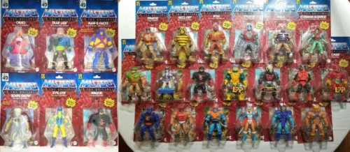 MOTU Retro Play MATTEL Masters of the Universe Action Figure 5.5" in YOU CHOOSE