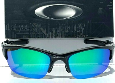 NEW* Oakley Half Jacket 2.0 Black w POLARIZED Galaxy JADE Sunglass 9154