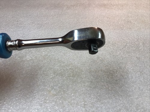 SNAP ON#TML836 1/4" Dr. Ratchet 6-1/2” Blue Hard Handle-USA-NICE- - Bild 3 von 12