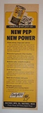 1957 Casite Oil Additive Advertisement Hastings Mfg. Co.