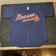 Vintage Atlanta Braves Jersey Wilson Baseball...