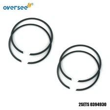 2SETS 394930 Piston Ring Set 3.5'' For Evinrude Johnson 85-300HP Outboard 385661