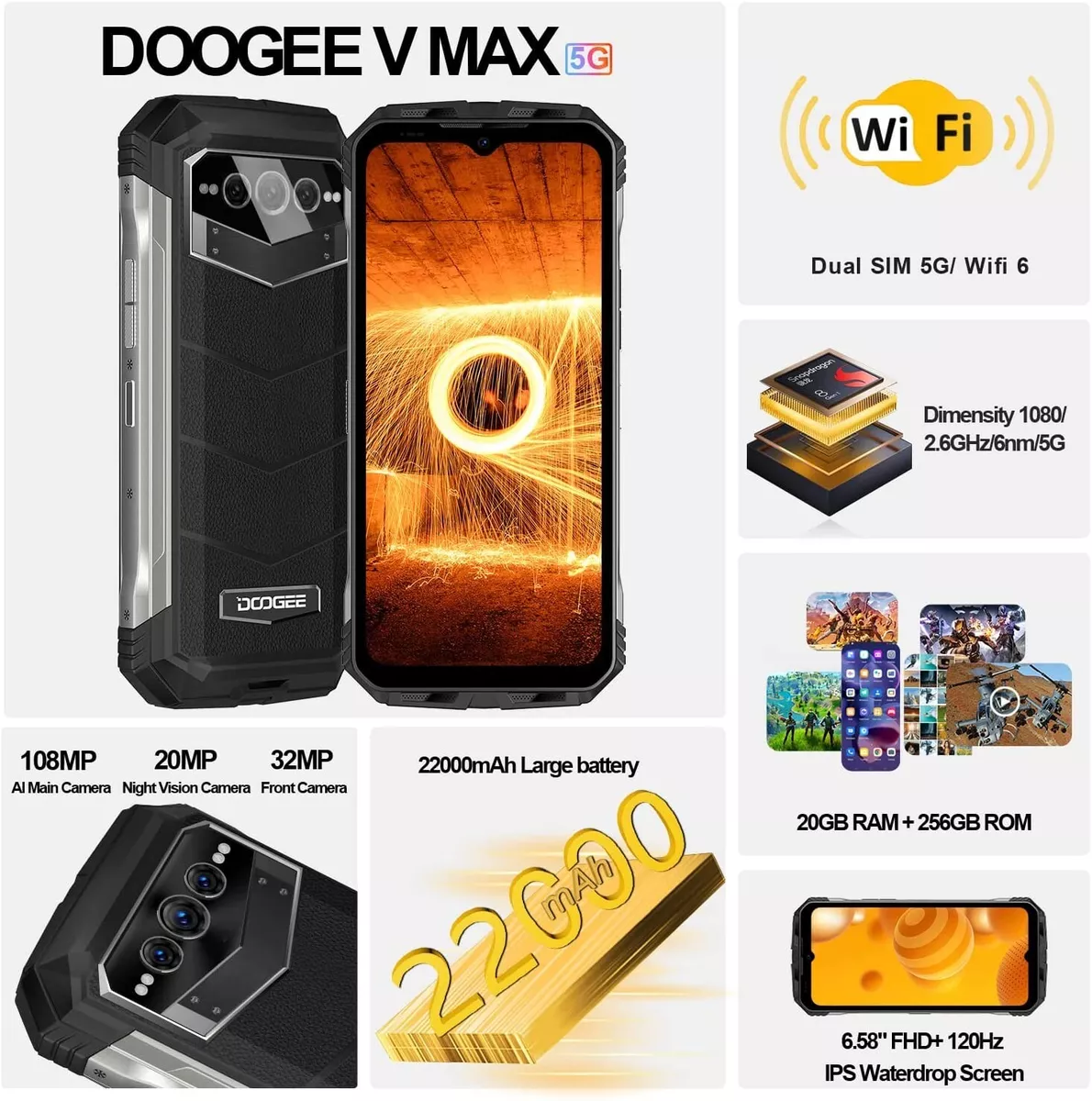 DOOGEE Cell Phones - Unlocked 