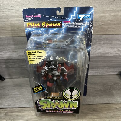 Pilot Spawn VTG 1995 McFarlane Toys Ultra Action Figure   Sealed New