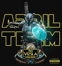 Paz Viszla Bust resin scale model kit unpainted 3d print