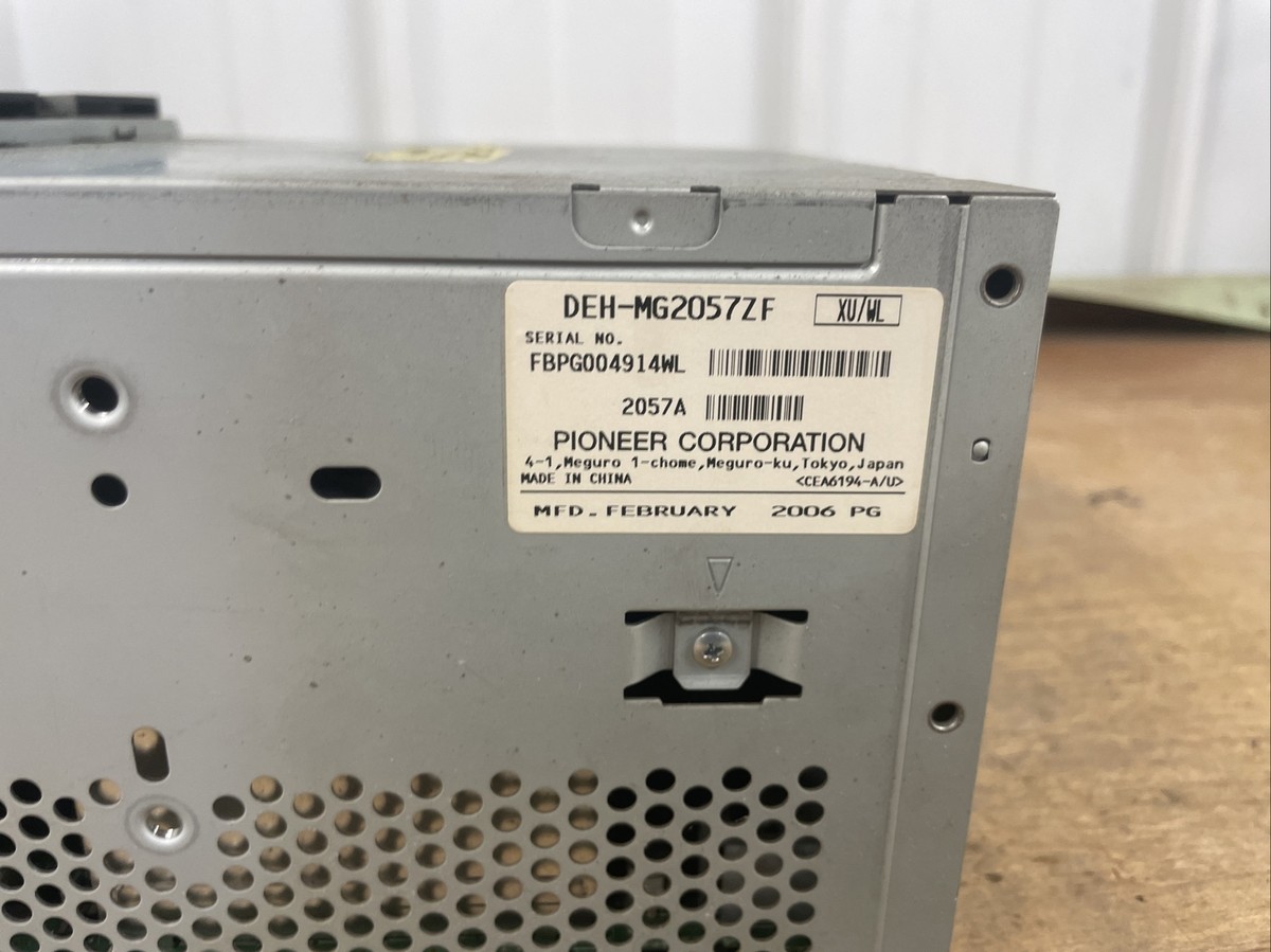 nachi0605fmホワイト 2006 Lincoln Zephyr 6 Disc CD Mp3 Radio OEM LKQ for sale