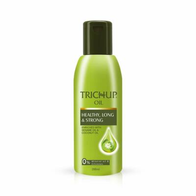 Trichup Oil Healthy Long Strong Enriched With Sesame & Coconut Oil 100ml .