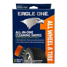 Eagle One All-In-1 Cleaning Swipes with Built-in Product All Wheel & Tire