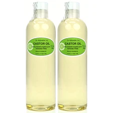 CASTOR OIL PURE  COLD PRESSED ORGANIC  *FREE S&H!*