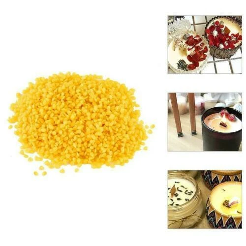 Gelbe Bienenwachs zur Kerzenherstellung