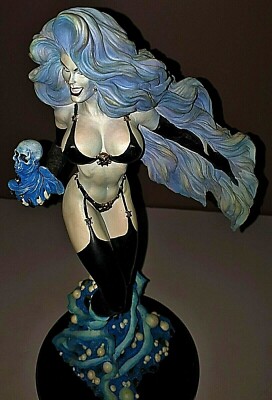 LADY DEATH STATUE - 1995 - CLAYBURN MOORE - 534/3200 - RARE - 13