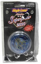 Superpower 2000 Magic Laser Jumbo YO-YO High Performance Auto Return Color Blue