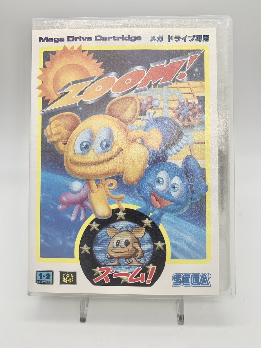 Zoom Japan Sega Mega Drive game CIB Tested | eBay