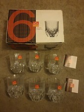 RCR Cristalleria Italiana Home&Table Adagio Royal Crystal Rock 6xWhiskey Glasses