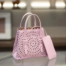 Bolsos de hombro de cuero de vaca para mujer Bolso cubo de cuero genuino de gran capacidad