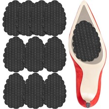 Eurzom 5 Pairs 10 Pcs Shoe Sole Non Slip Pads, Self Adhesive Wave Pattern Rub...