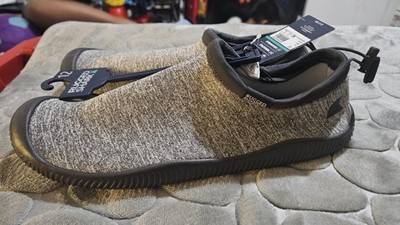 Rugged Shark Water Shoes Size 12 New grey washable drainable fam aqua sock