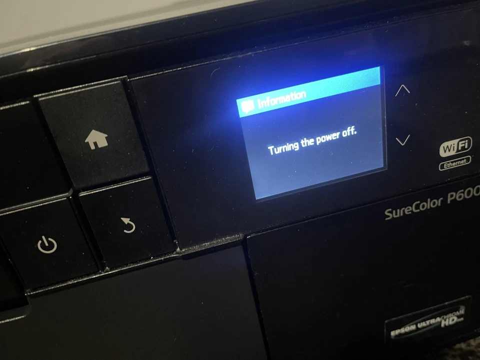 Epson Sure Color P600 Photo Printer - With Wires - Used - Good Condition  - Image 3 of 4