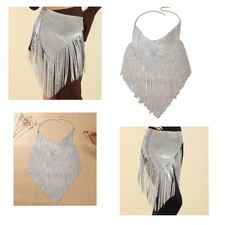 1Pc Alloy Tassel Belly Dance Hip Scarf Waist Chain Skirts Chain Belt Bellydance
