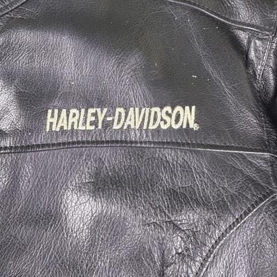 Harley-Davidson Jacket Womens XL Leather An American Legend Biker