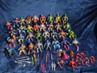 Vintage he-man action figures lot