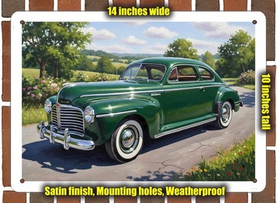 Metal Sign - 1941 Buick Series 50 Super 2 Oil Painting - 14x10