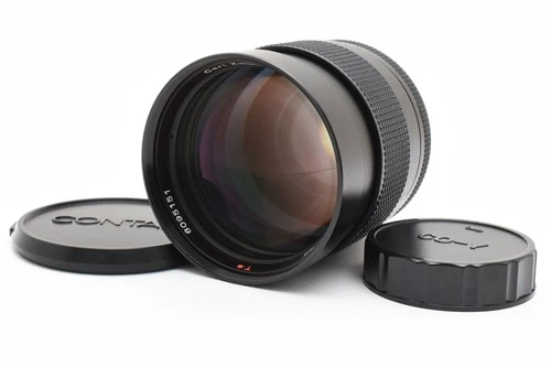 [Almost MINT] Contax Carl Zeiss Planar T* 85mm F1.4 AEG Lens C/Y Mount Frm JAPAN