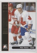 2006 In the Game-Used International Ice Signature Series /10 Peter Stastny 7ez