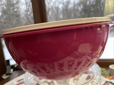 New Tupperware 32 C Thatsa Bowl- Bright Pink