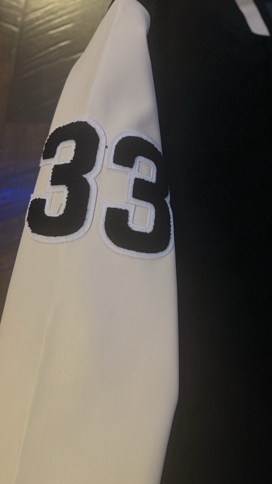 Chrome Hearts Eagle Patch Varsity Jacket in Black - image 7