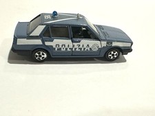 Vintage Mebetoys Alfa Romeo Giulietta Polizia Diecast Car Made in Italy. Rare