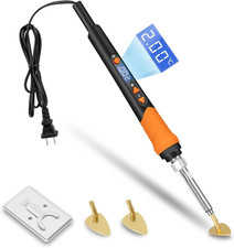 Mini Iron for Crafts, 120W Small Tiny Iron for Crafts, Digital Display Adjustabl