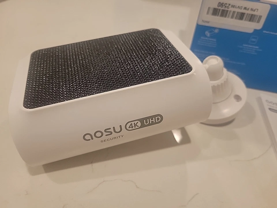 AOSU 4K Add Onn Camera C8S2DA11 Solar Cam P1 MAX Solar Wireless Security - Image 3 of 4