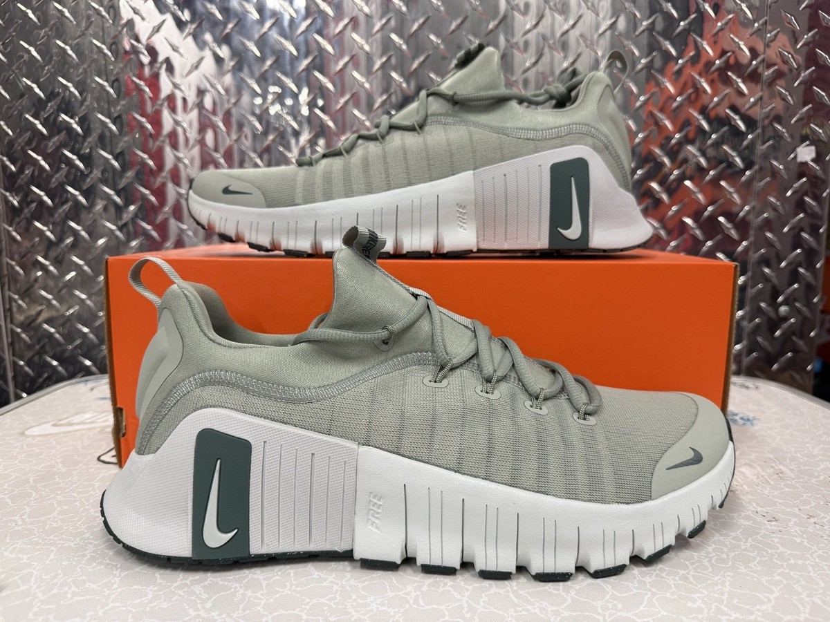 シモヘイ Men's 12 - Nike Free Metcon 6 Jade Horizon Light Silver Green