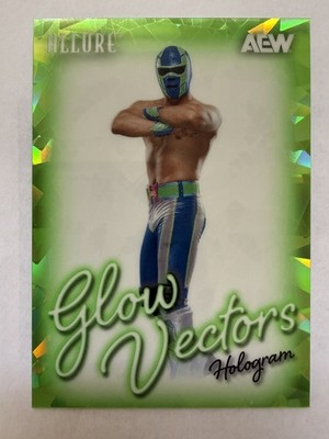 2026 Upper Deck Allure AEW Hologram #GV-6 Glow Vectors Green Quartz /99