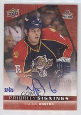 2009 Canadian Fall Expo Priority Signings 20/75 Nathan Horton #PS-NH Auto 2d8