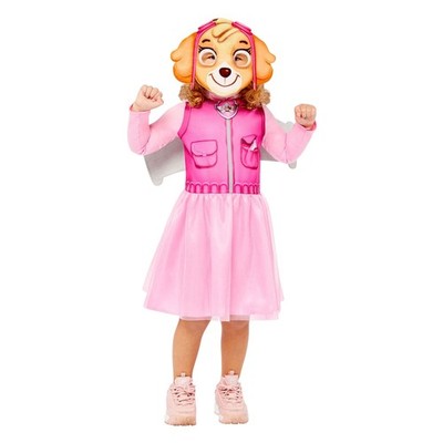Paw Patrol Meisjes Blauwe Onesie | Alles-in-één loungekleding van fleece | Achtervolg Skye Rubble Marshall Everest | Pyjama voor kinderen PJ's
