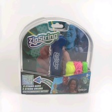 New ZipString Original String Launcher Toy Blue Rechargeable 3 Lengths/Colors