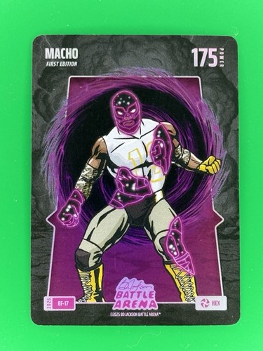 2026 Bo Jackson Battle Arena #BF-17 Macho Hex Battlefoil Manny Machado