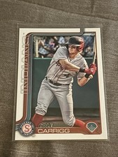 112516 2025 Topps Pro Debut Cole Carrigg Spokane Indians